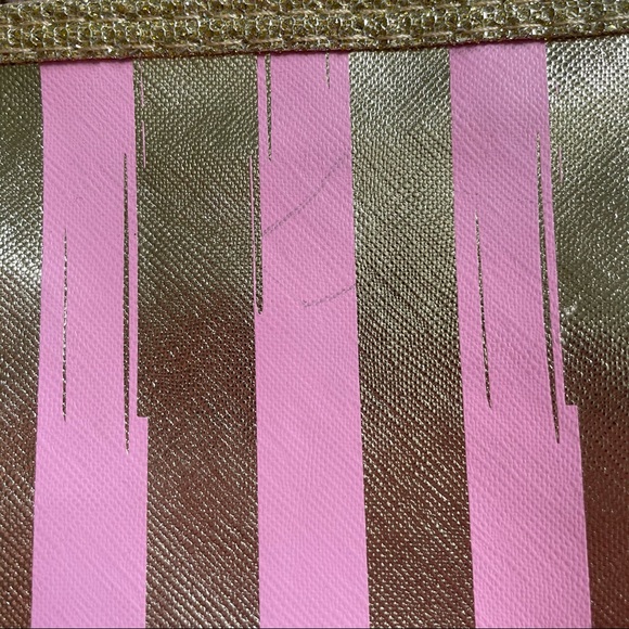 Gold and Pink Makeup Bag - Picture 6 of 7